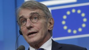 Thumbnail voor Europees Parlementsvoorzitter David Sassoli (65) overleden