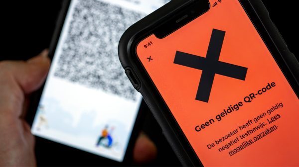 Eerste QR-codes vervallen niet vrijdag maar dinsdag