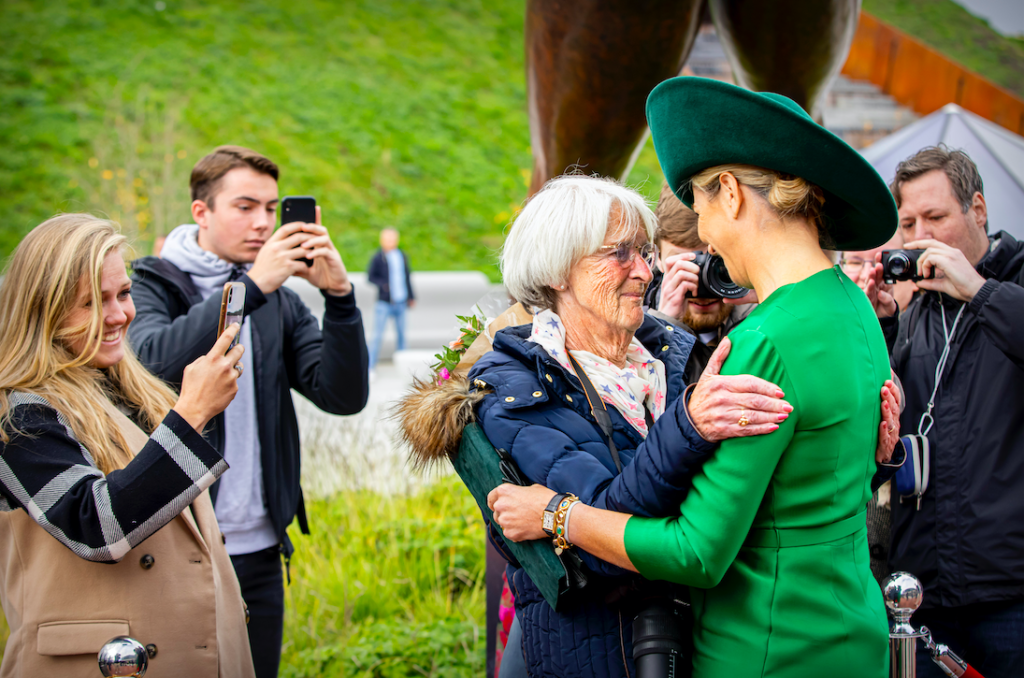 trouwe fan koningin Máxima