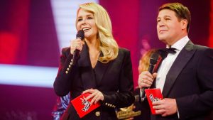 Thumbnail voor Chantal Janzen weet niet of ze nog 'The Voice' wil presenteren