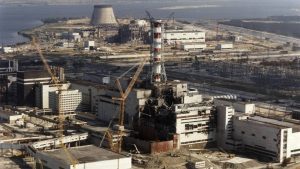 Thumbnail voor Russen veroveren oude kerncentrale Tsjernobyl