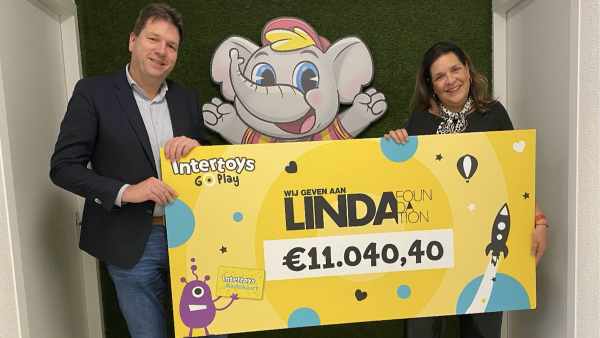 Intertoys draagt 'kaartje bij' aan LINDA.foundation