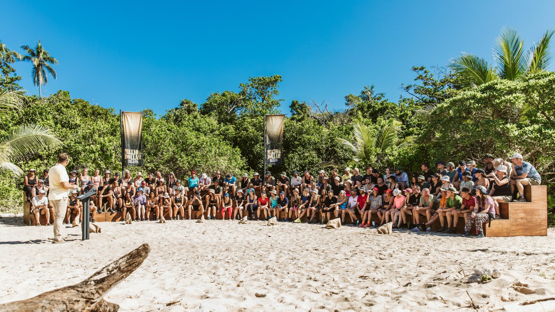 'Million Dollar Island': 100 wildvreemden strijden om een miljoen