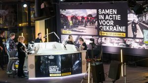 Thumbnail voor Al meer dan 63 miljoen euro opgehaald tijdens Giro555-actie voor Oekraïne
