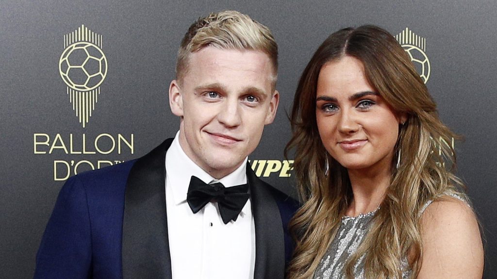 Donny van de Beek vader dochter