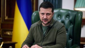 Thumbnail voor Zelensky vraagt weer om no-flyzone: 'Zonder vallen er raketten op NAVO-lidstaten'