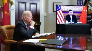 Thumbnail voor Liveblog Oekraïne | Biden wijst Xi op 'gevolgen' als China Rusland steunt in oorlog