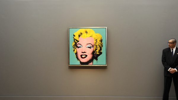 Kunstwerk Marilyn Monroe wordt geveild