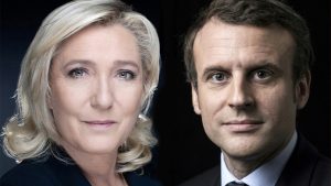 Thumbnail voor Macron en Le Pen naar tweede ronde Franse presidentsverkiezingen