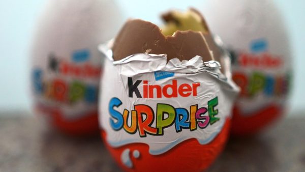 Inmiddels 150 gevallen gemeld van salmonella-infecties door Kinder-chocolade