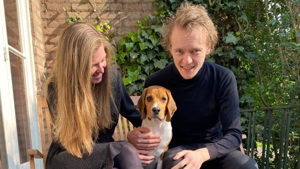 Beagle Maaike en Laurens adoptie