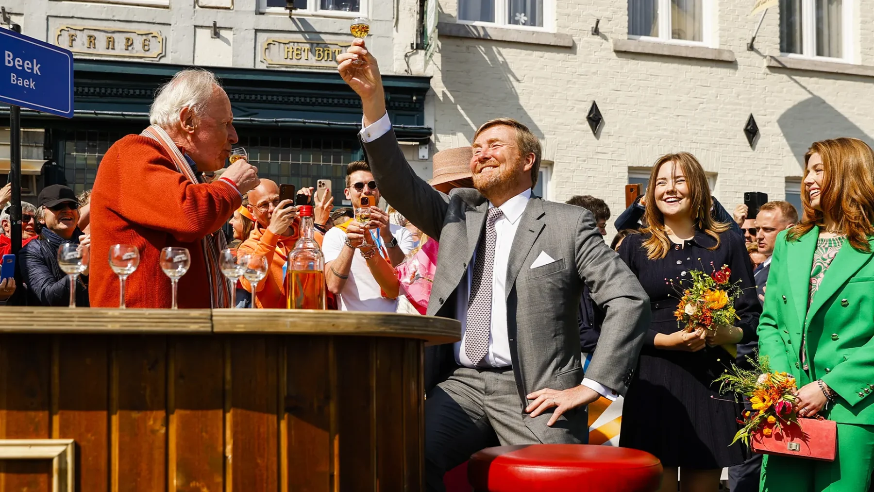 Paraplu of parasol? Dit weer wordt het op Koningsdag