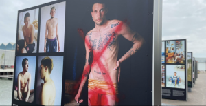 Thumbnail voor Pride-foto's met zoenende mannen beklad in Vlissingen: 'Dieptriest dat dit gebeurt'