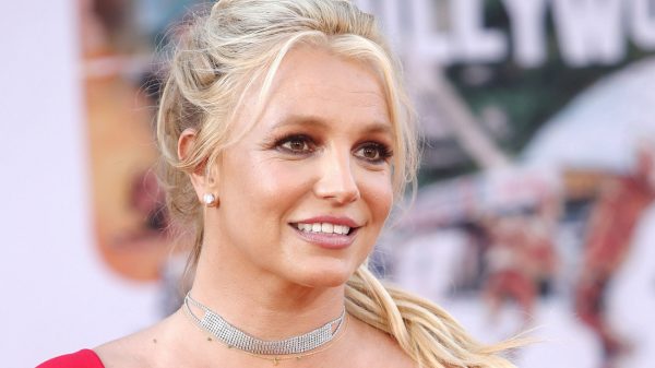 Zwangere Britney Spears poseert naakt met hond