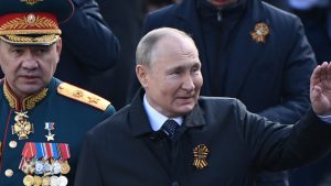 Thumbnail voor Poetin in toespraak: 'Het Westen wilde Rusland binnenvallen'
