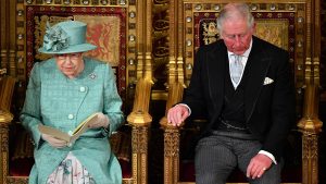 Thumbnail voor Koningin Elizabeth voor het eerst in 59 jaar niet bij opening parlementaire jaar
