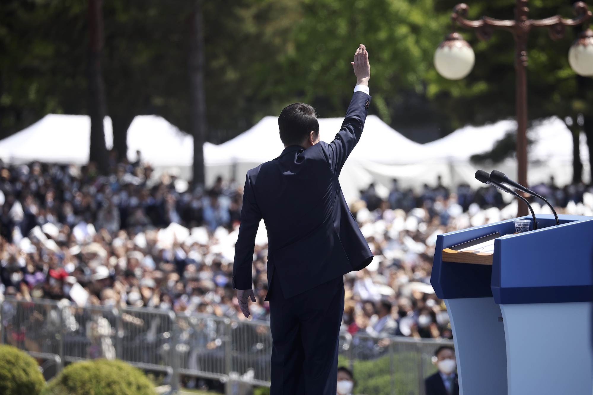 Nieuwe president Zuid-Korea beëdigd