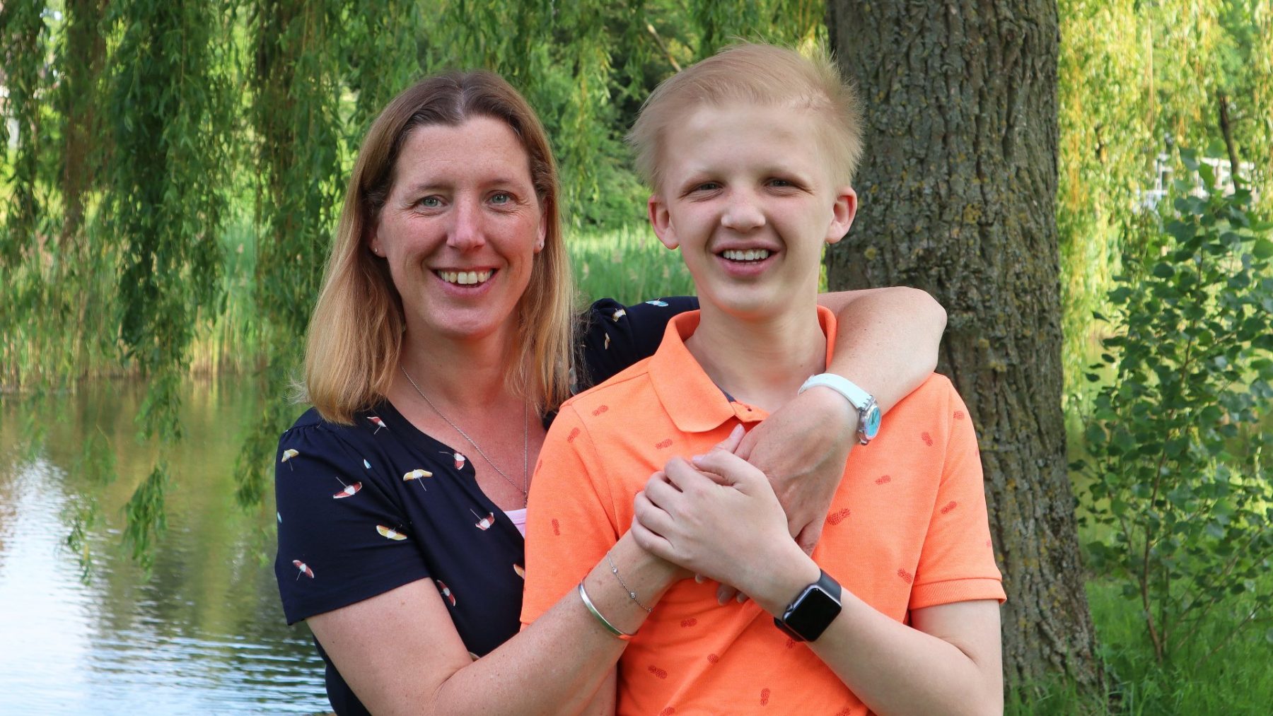 Tineke en haar zoon hebben hypohidrotische ectodermale dysplasie: 'Hij had geen tanden'