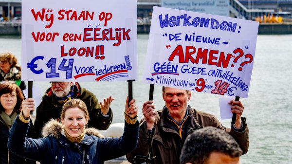 Minimumloon volgend jaar met 2,5 procent omhoog