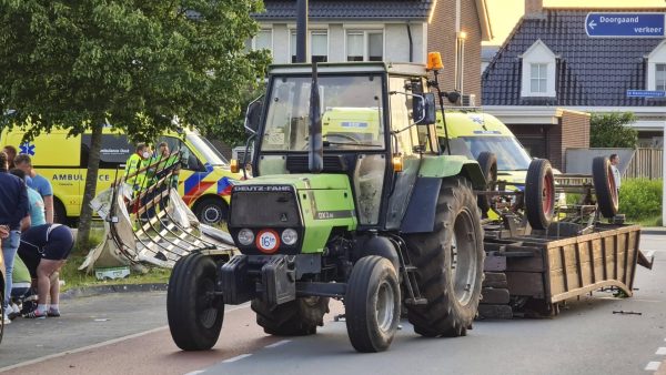 20 gewonden bij ongeval Losser, 4 met ambulance naar ziekenhuis