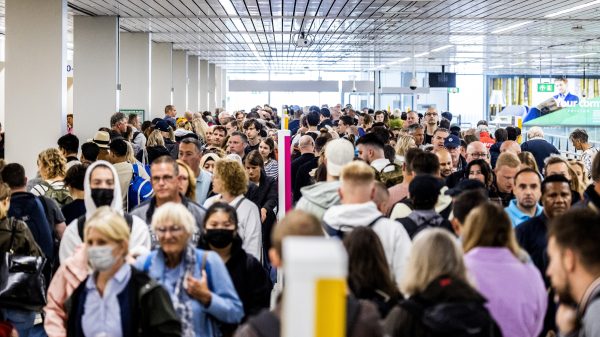 Drukte Schiphol