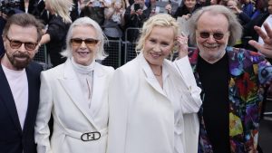 Thumbnail voor Mamma Mia: ABBA-leden na 36 jaar weer samen over de rode loper