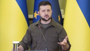 Thumbnail voor Zelensky overtuigd dat Oekraïne kandidaat-lid EU wordt