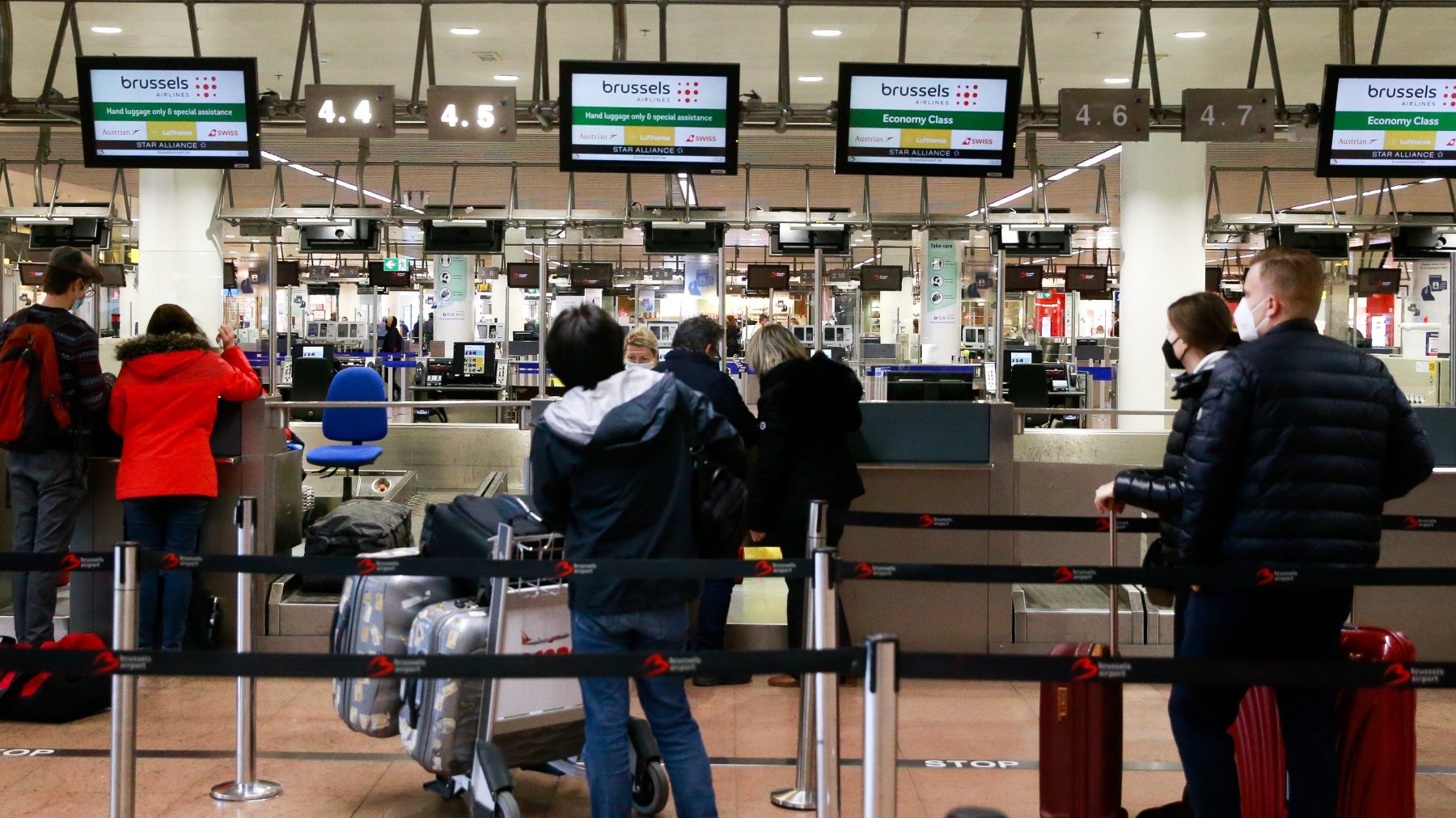 staking Brussels Airport