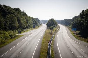 Thumbnail voor A1 van Amersfoort tot Apeldoorn afgesloten om boerenprotest