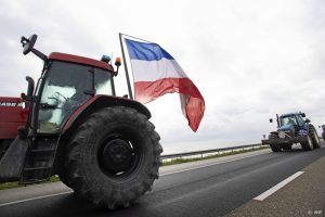 Thumbnail voor Afsluitdijk dicht richting Noord-Holland door acties boeren