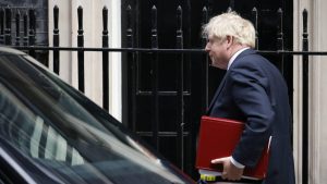 Thumbnail voor 'Conservatieve Partij Verenigd Koninkrijk kiest in september opvolger Johnson'