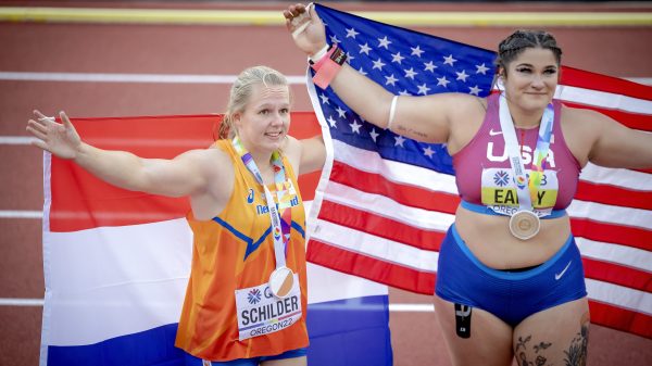 Schilder als eerste Nederlandse vrouw ooit WK-medaille bij kogelstoten