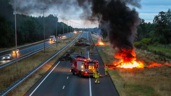 A1 bij Voorst waarschijnlijk ook donderdagochtend dicht