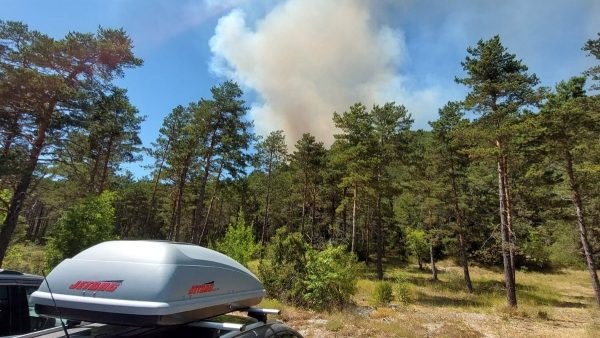 Sandra verblijft met haar gezin op een camping in Zuid-Frankrijk