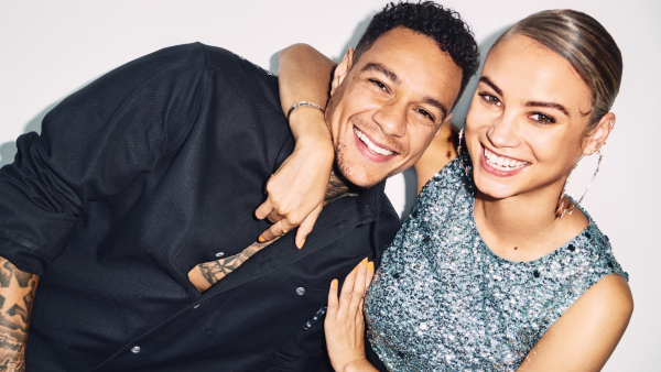 Rose Bertram en Gregory van der Wiel na acht jaar uit elkaar 