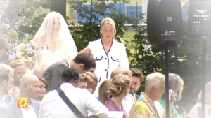 Thumbnail voor Erica Meiland geeft eerste reactie over bruiloft Maxime: 'Martien moest de hele dag huilen'