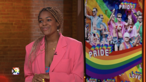 Thumbnail voor Mandy Woelkens over Gay Pride: 'Ik denk wel dat het inclusiever kan'