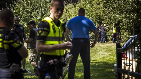 man-dood-door-metalen-bal-op-highland-games