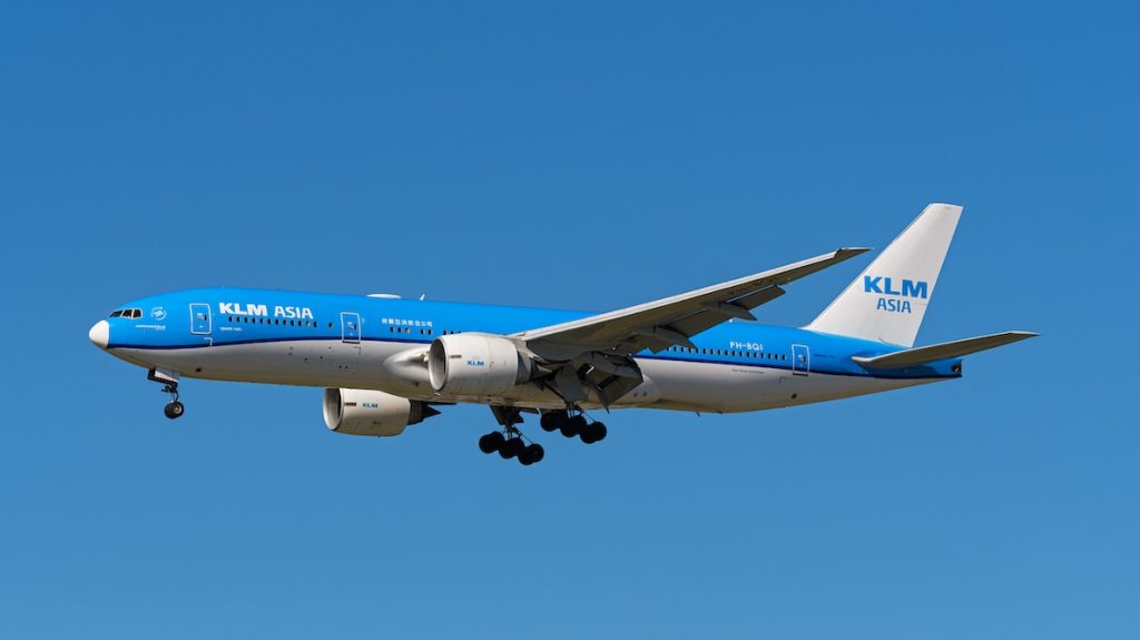 Vrouw aangehouden die crewleden in KLM-vliegtuig mishandelde