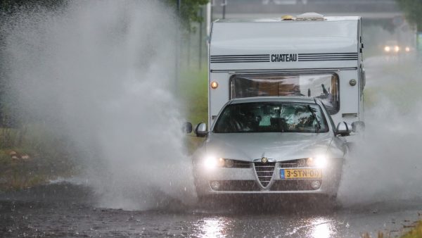 Na zonneschijn komt regen: op verschillende plekken wateroverlast