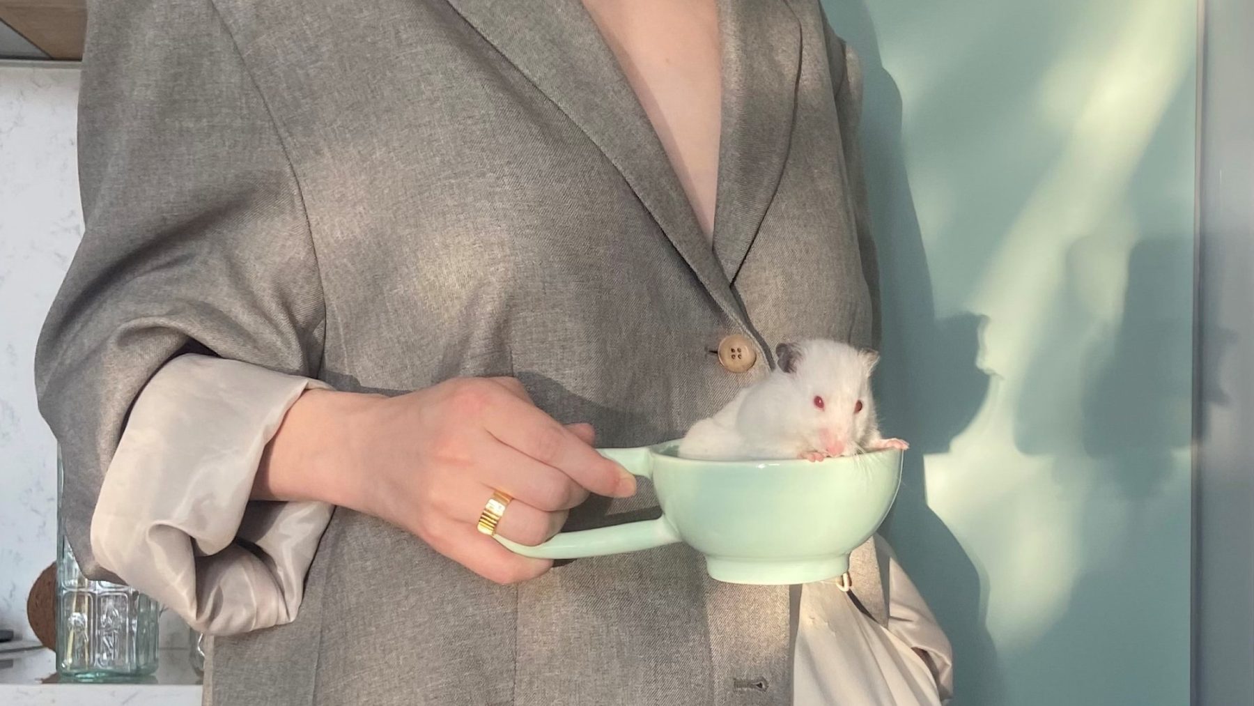 Denise vluchtte noodgedwongen haar huis uit door ratten