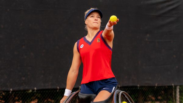 Diede de Groot paralympisch kampioen rolstoeltennis