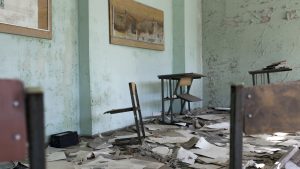 Thumbnail voor Beveiligingstraining voor kinderen, alarmbellen en schuilkelders: de scholen in Oekraïne gaan weer open