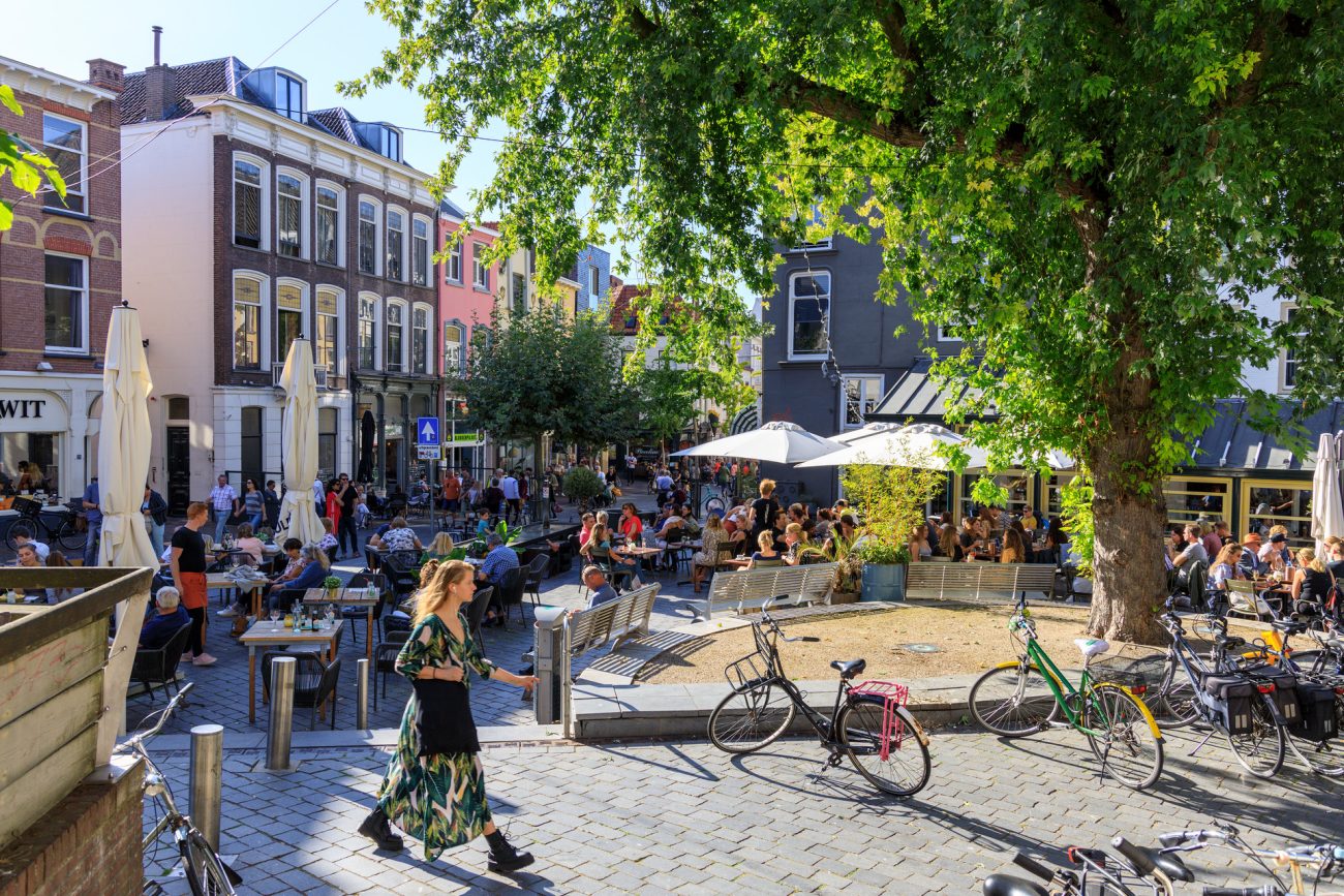 Nijmegen centrum winkelen koffie drankje doen