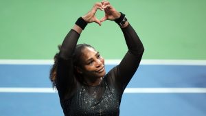 Thumbnail voor Serena Williams neemt afscheid van de tennisbaan: 'Ik ga genieten'