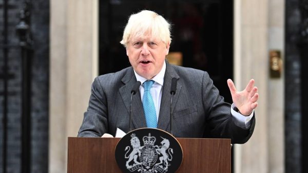 Boris Johnson neemt met laatste toespraak afscheid als premier