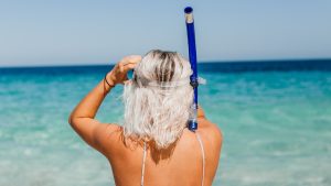 Thumbnail voor Vrouw (58) overleden door haaienaanval tijdens snorkelen op Bahama's