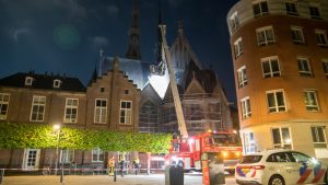 Thumbnail voor Lichaam gevonden op dak van kerk in Leeuwarden