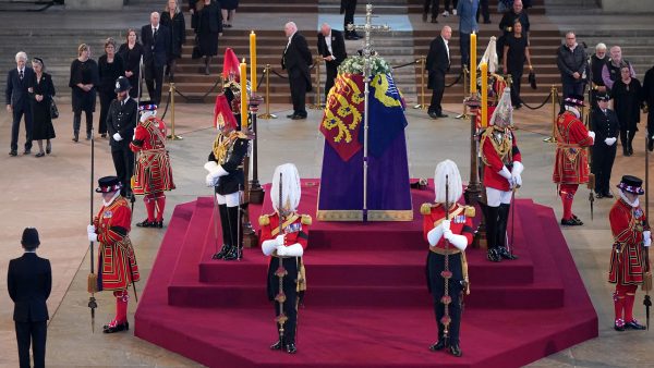 beveiliger koningin Elizabeth