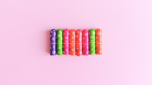 Gratis tampons en maandverband